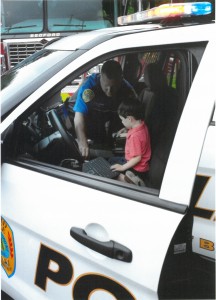 Bedford Police at Truck day - 2015                           